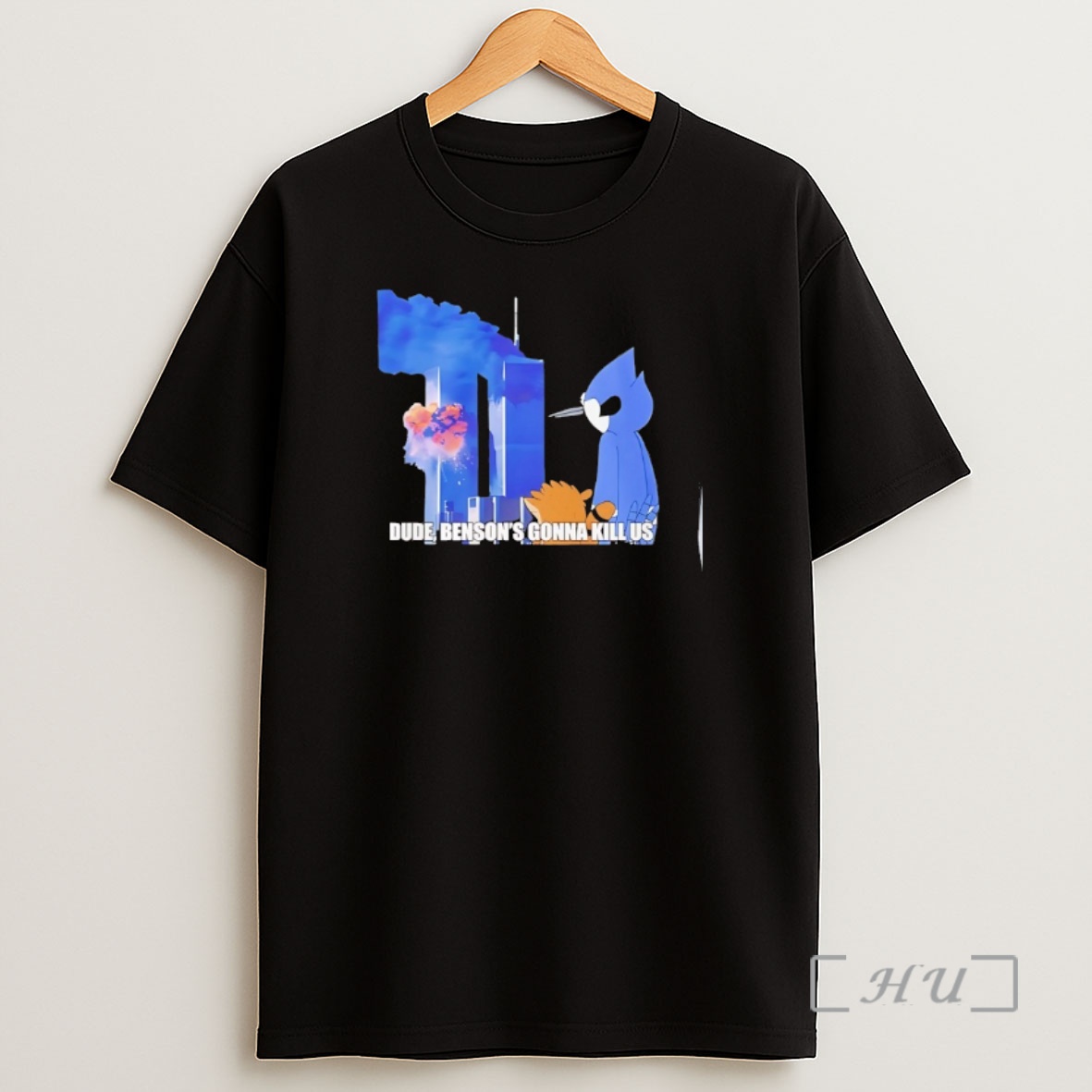 Officials Regular Show 911 Dude Bensons Gonna Kill Us Shirt Sweatshirt Tee