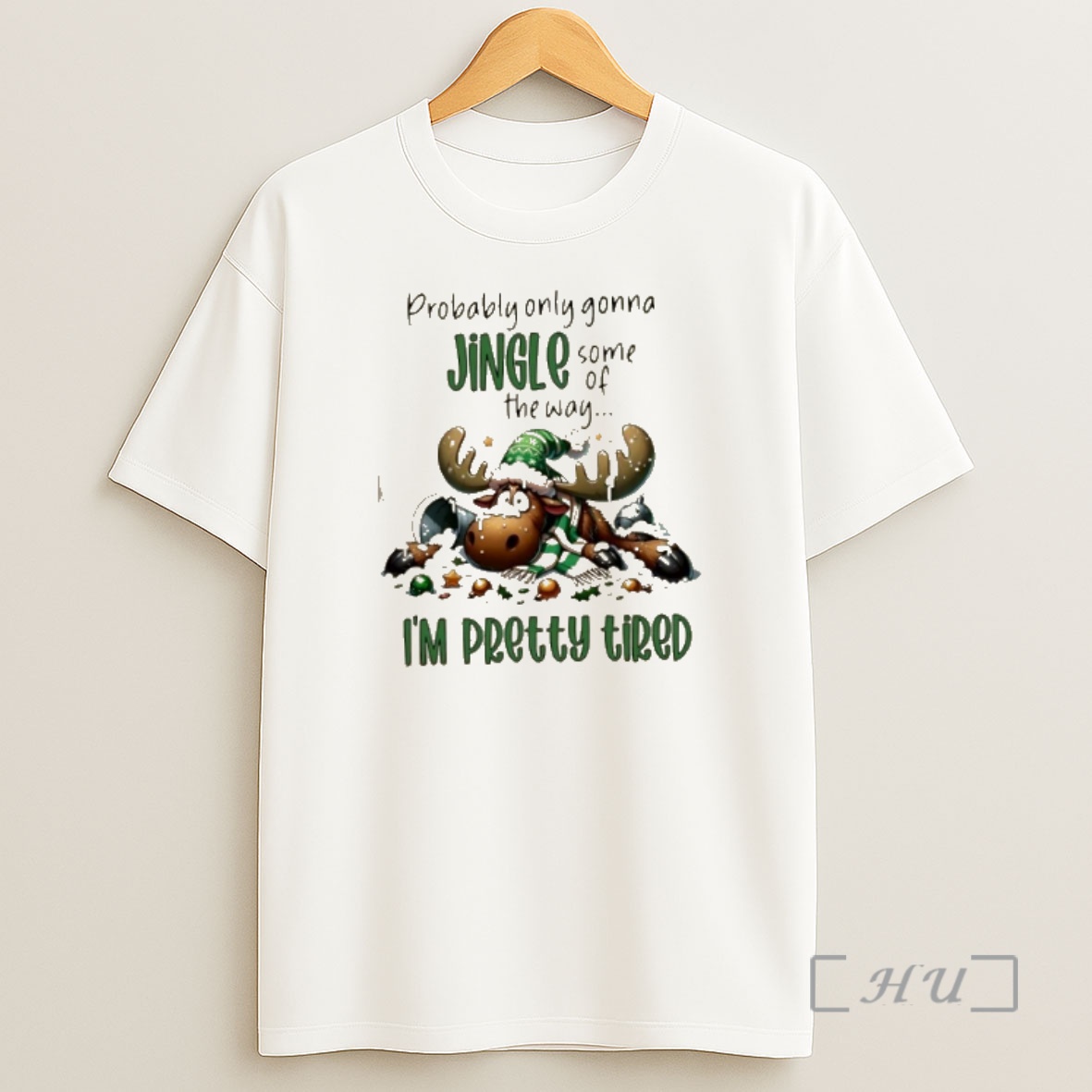 Officials Reindeer Probably Only Gonna Jingle Some Of The Way Im Pretty Tired Shirt Sweatshirt Tee
