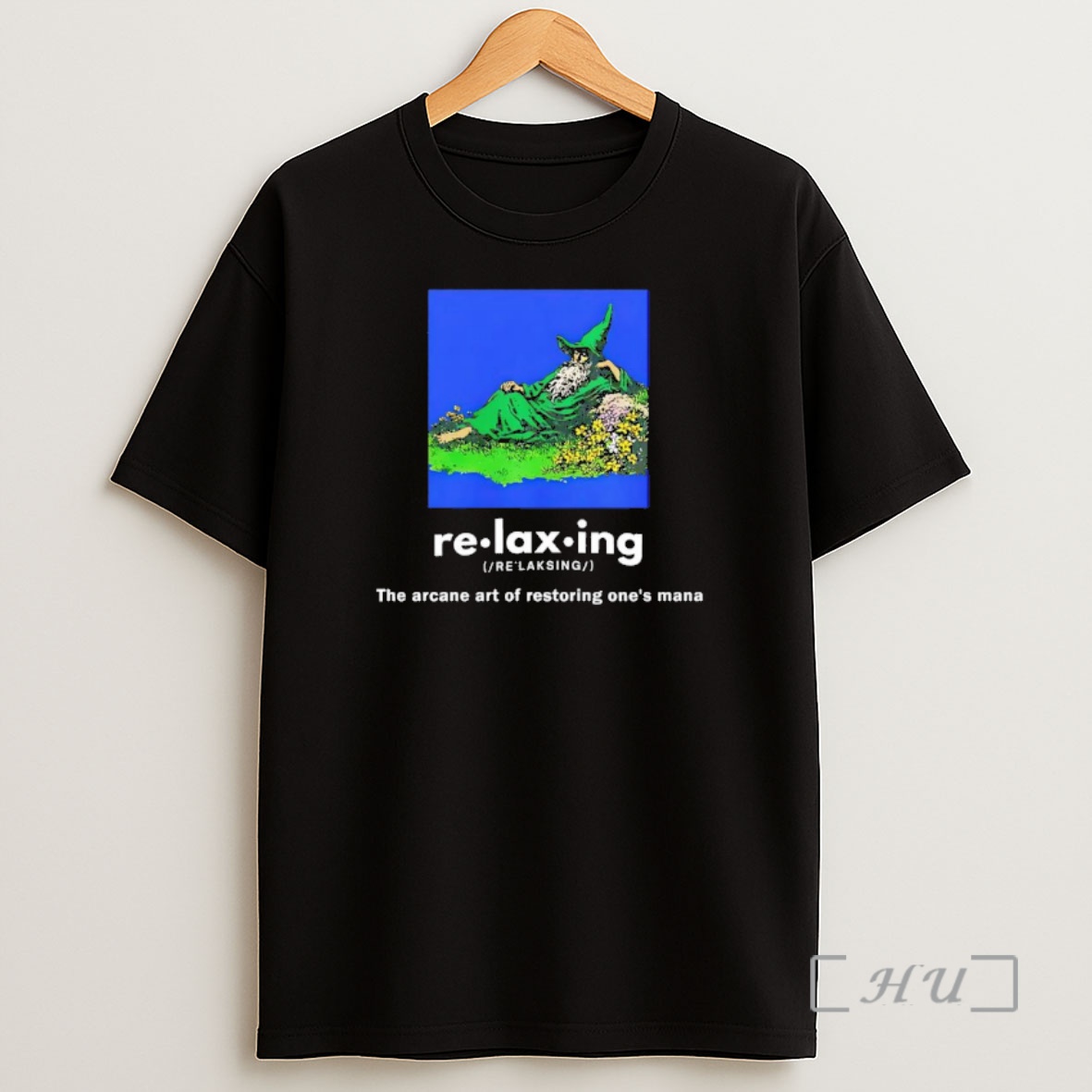 Officials Relaxing Wizard The Arcane Art Of Restoring Ones Mana Shirt Sweatshirt Tee