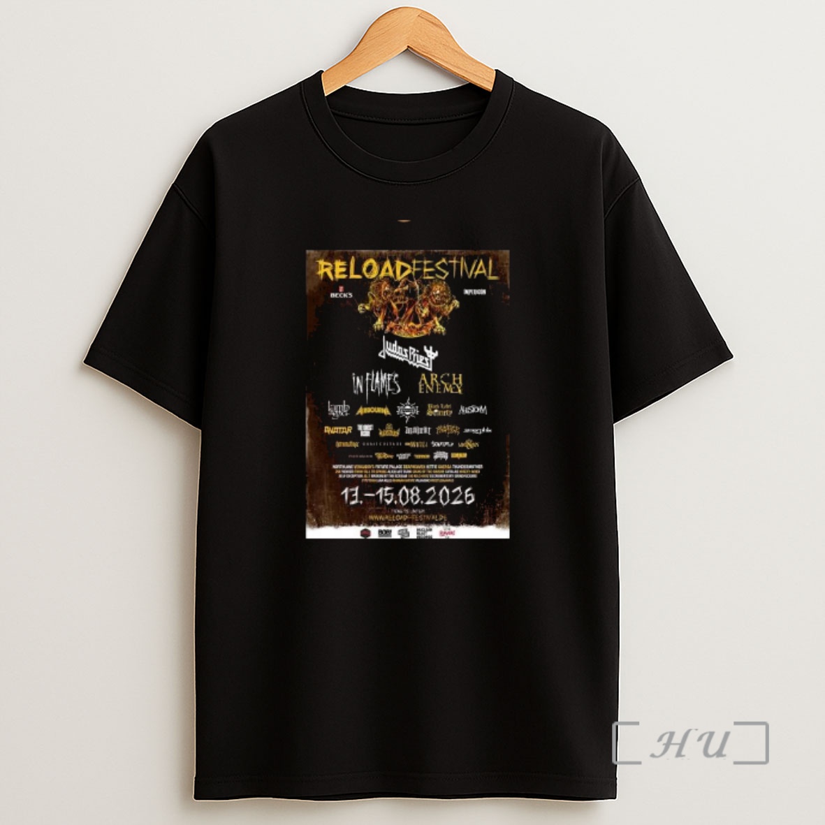 Officials Reloaded Festival 2026 Full Lineup In Sulingen Germany From August 13 To 15 2026 Circle Black Premium Shirt Sweatshirt Tee