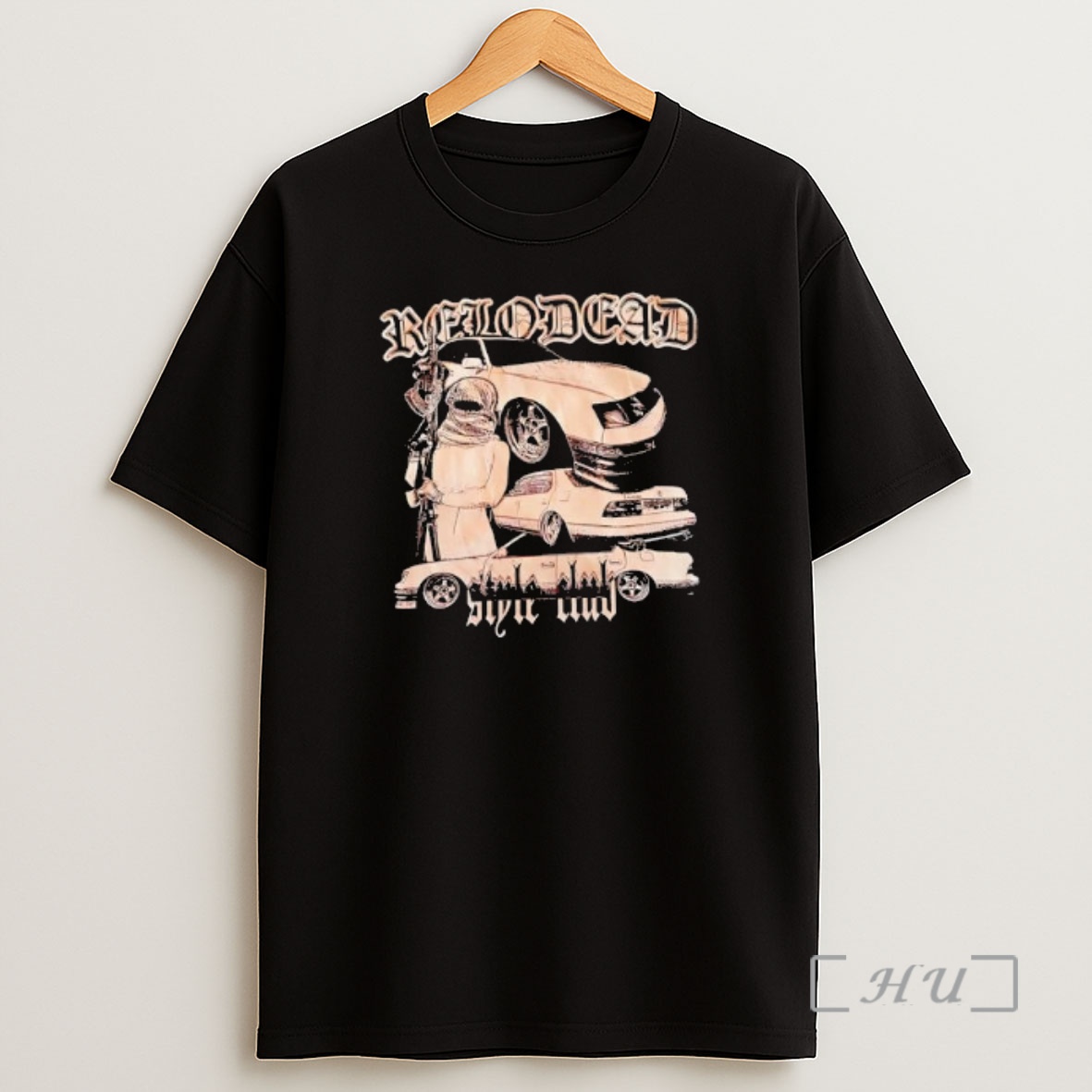 Officials Relodead Style Club Gothic Font Car Graphic Premium Shirt Sweatshirt Tee