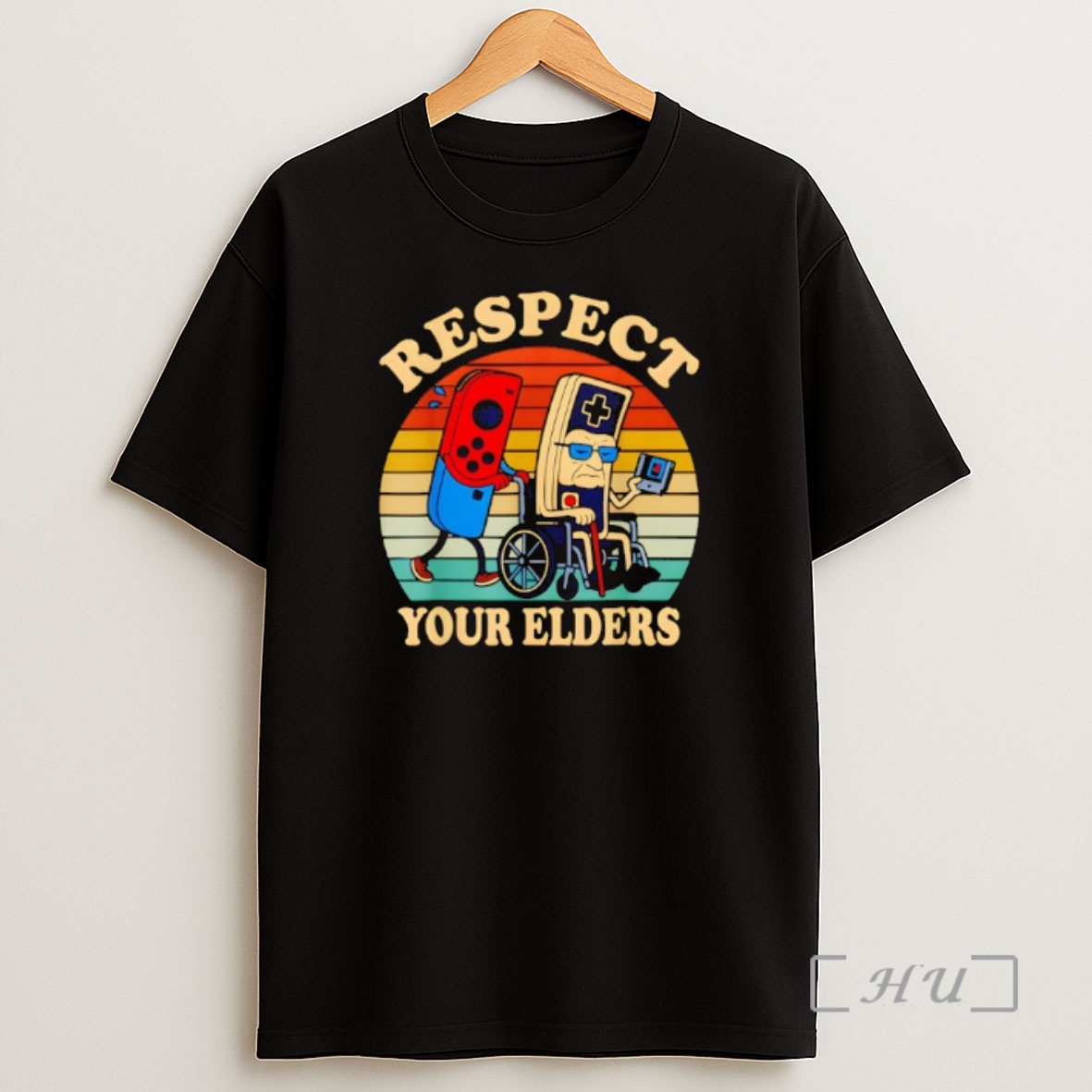 Officials Respect Your Elders Retro Gaming Funny Controller 80s Shirt Sweatshirt Tee