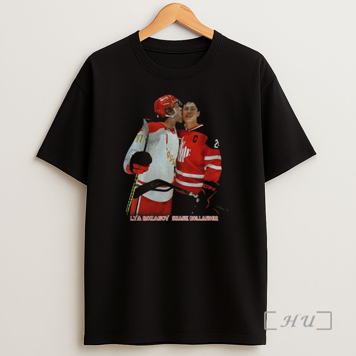 Officials Retro Ilya Rozanov Licks Shane Hollander Face Photo Shirt Sweatshirt Tee