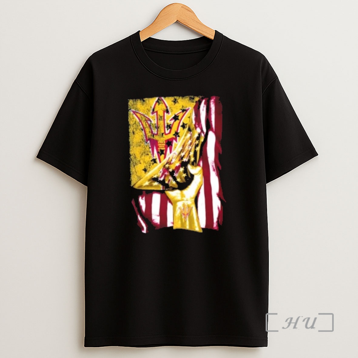 Officials Revealing The Glory Arizona State Sun Devils X Usa Flag Shirt Sweatshirt Tee