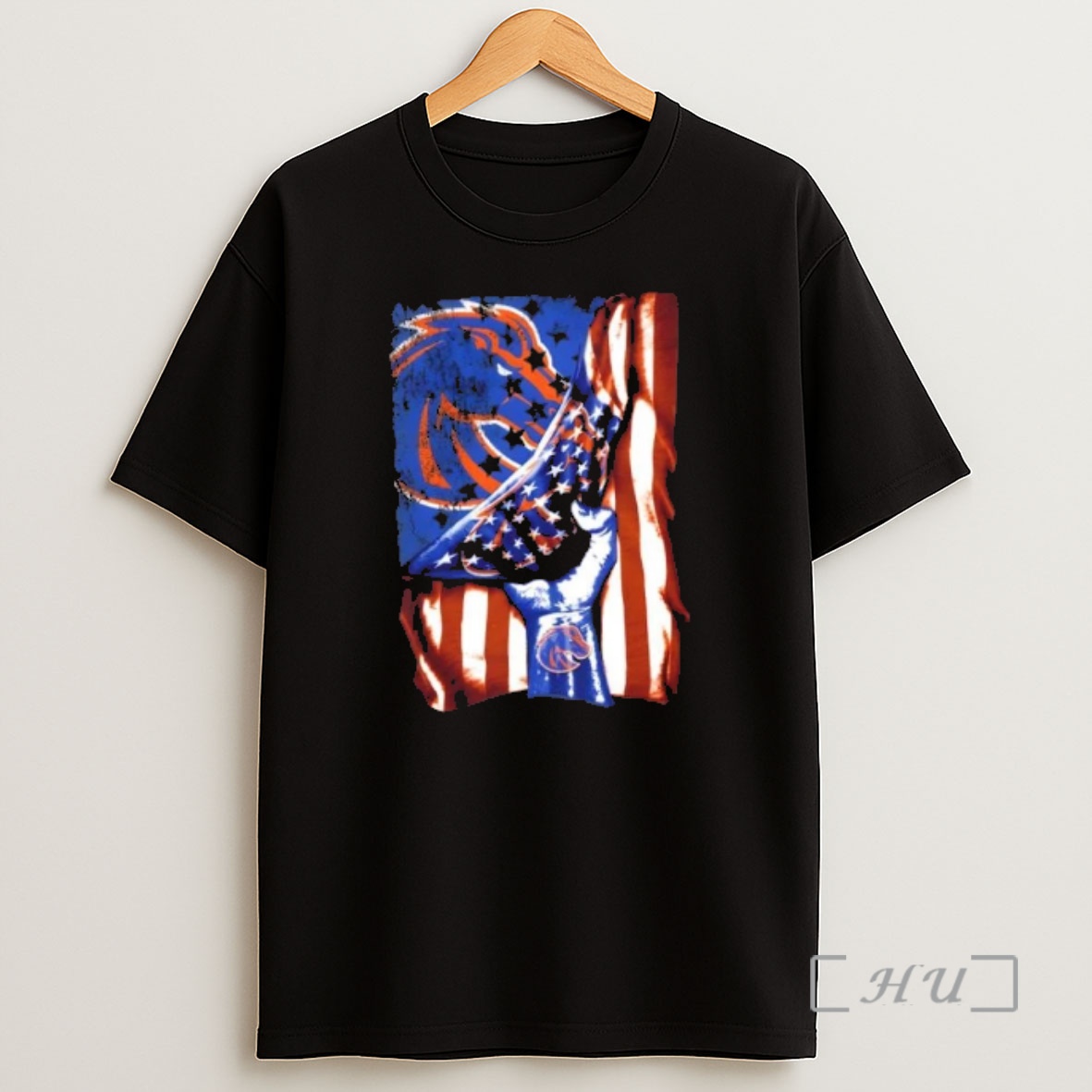 Officials Revealing The Glory Boise State Broncos X Usa Flag Shirt Sweatshirt Tee