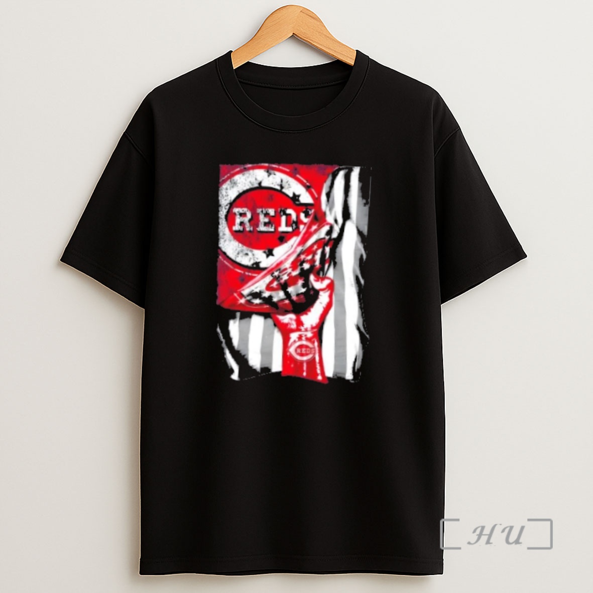 Officials Revealing The Glory Cincinnati Reds X Usa Flag Shirt Sweatshirt Tee