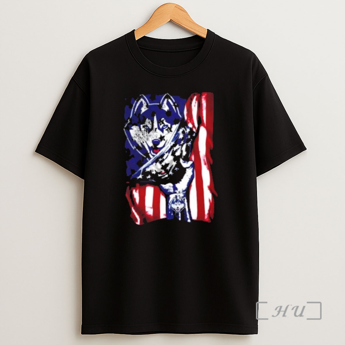 Officials Revealing The Glory Connecticut Huskies X Usa Flag Shirt Sweatshirt Tee