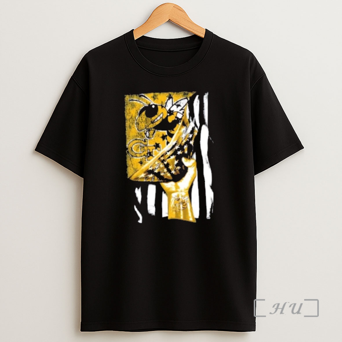 Officials Revealing The Glory Georgia Tech Yellow Jackets X Usa Flag Shirt Sweatshirt Tee