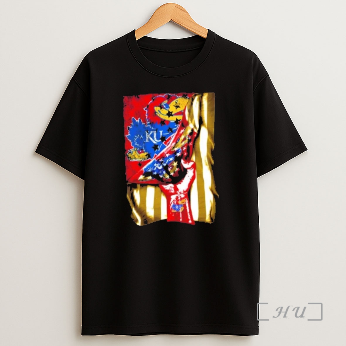 Officials Revealing The Glory Kansas Jayhawks X Usa Flag Shirt Sweatshirt Tee