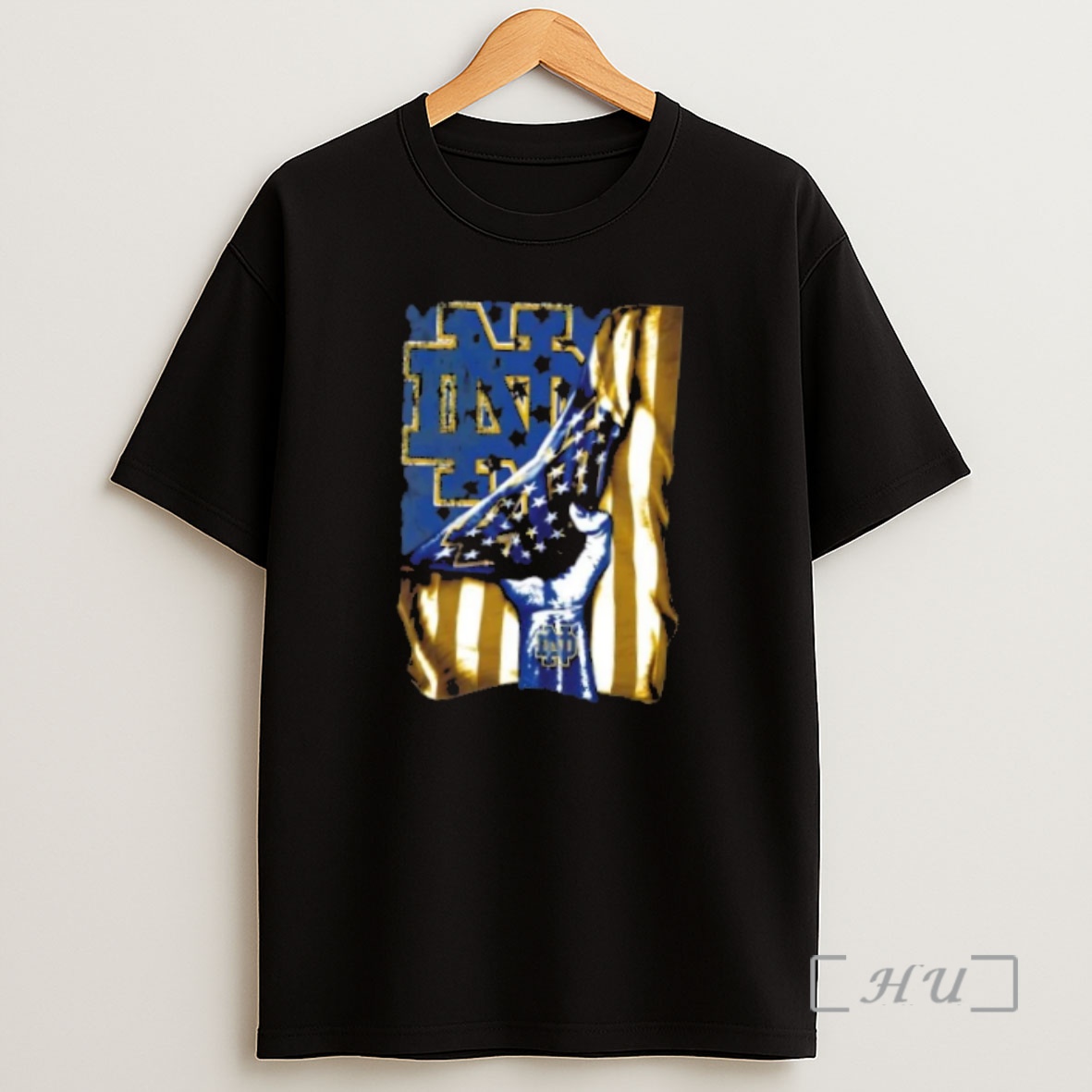 Officials Revealing The Glory Notre Dame Fighting Irish X Usa Flag Shirt Sweatshirt Tee