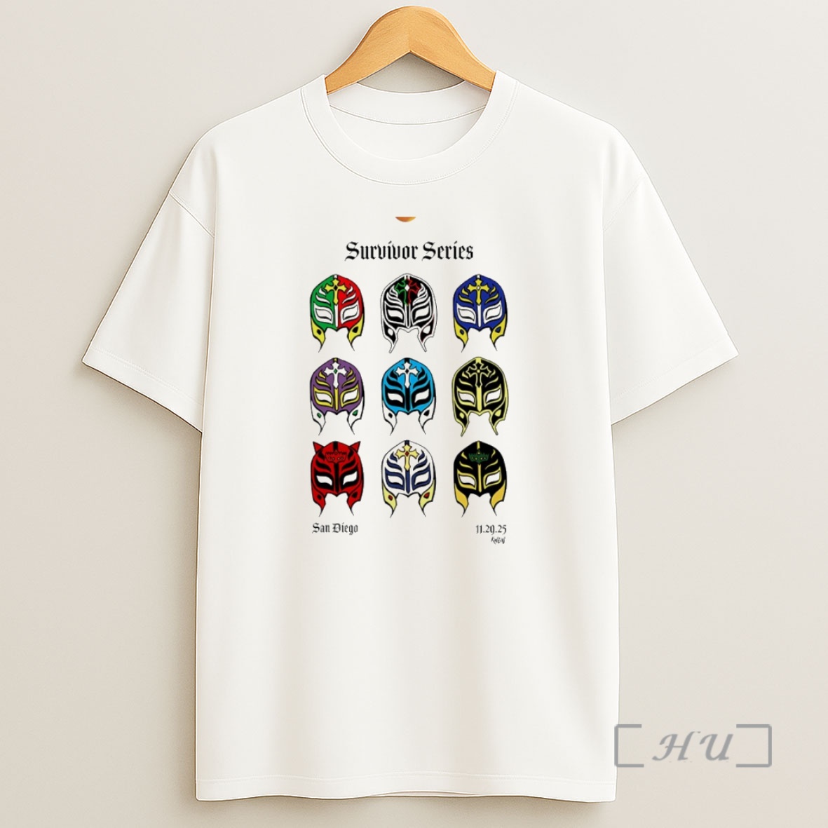 Officials Rey Mysterio Wwe 2025 X Kate Wein San Diego Mask Circle Premium Shirt Sweatshirt Tee