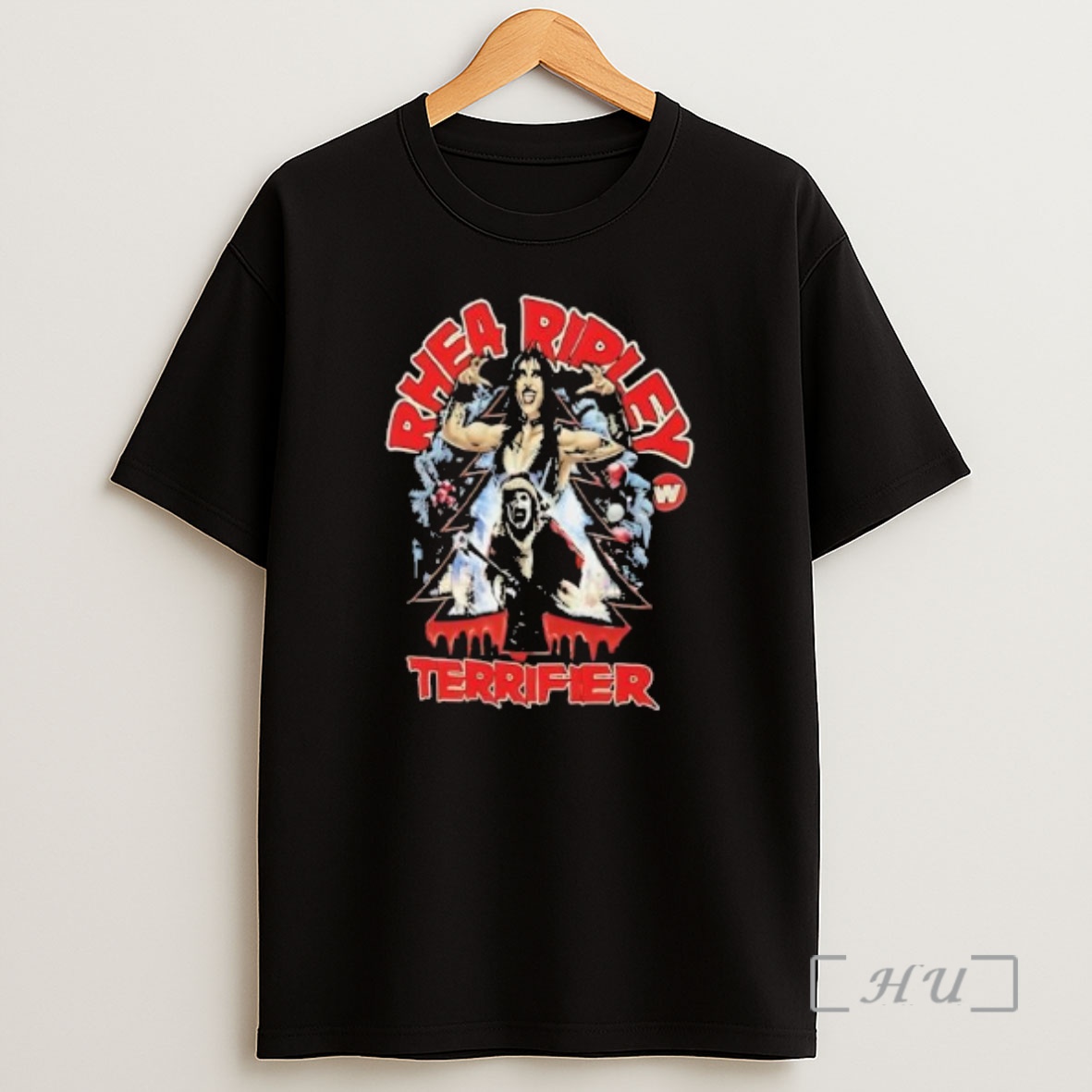 Officials Rhea Ripley Terrifier 2025 Wwe Graphic Shirt Sweatshirt Tee