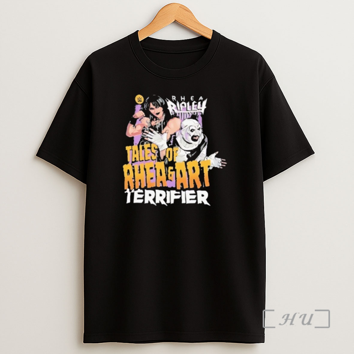 Officials Rhea Ripley Tales Of Rhea And Art Terrifier Wwe Shirt Sweatshirt Tee