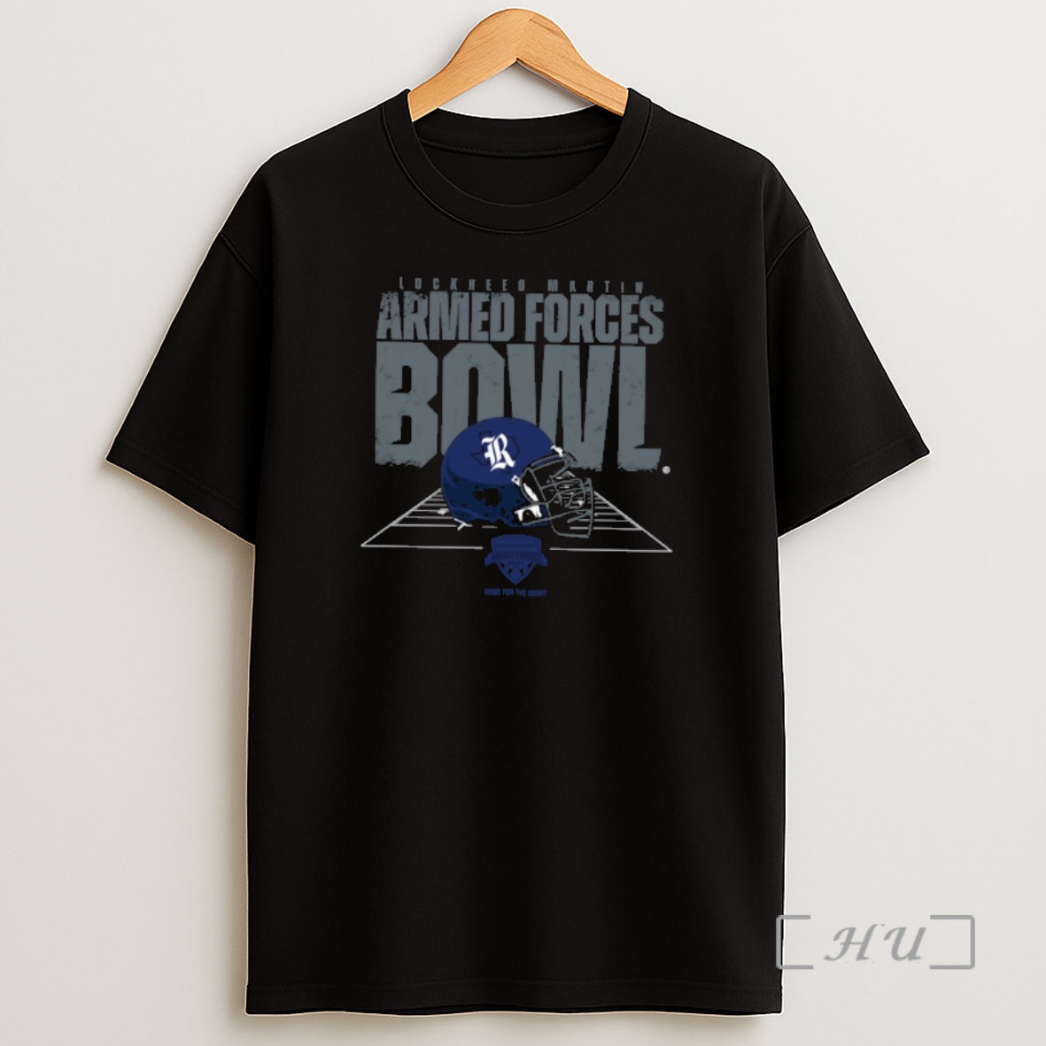 Officials Rice Owls 2026 Lockheed Martin Armed Forces Bowl Helmet Shirt Sweatshirt Tee