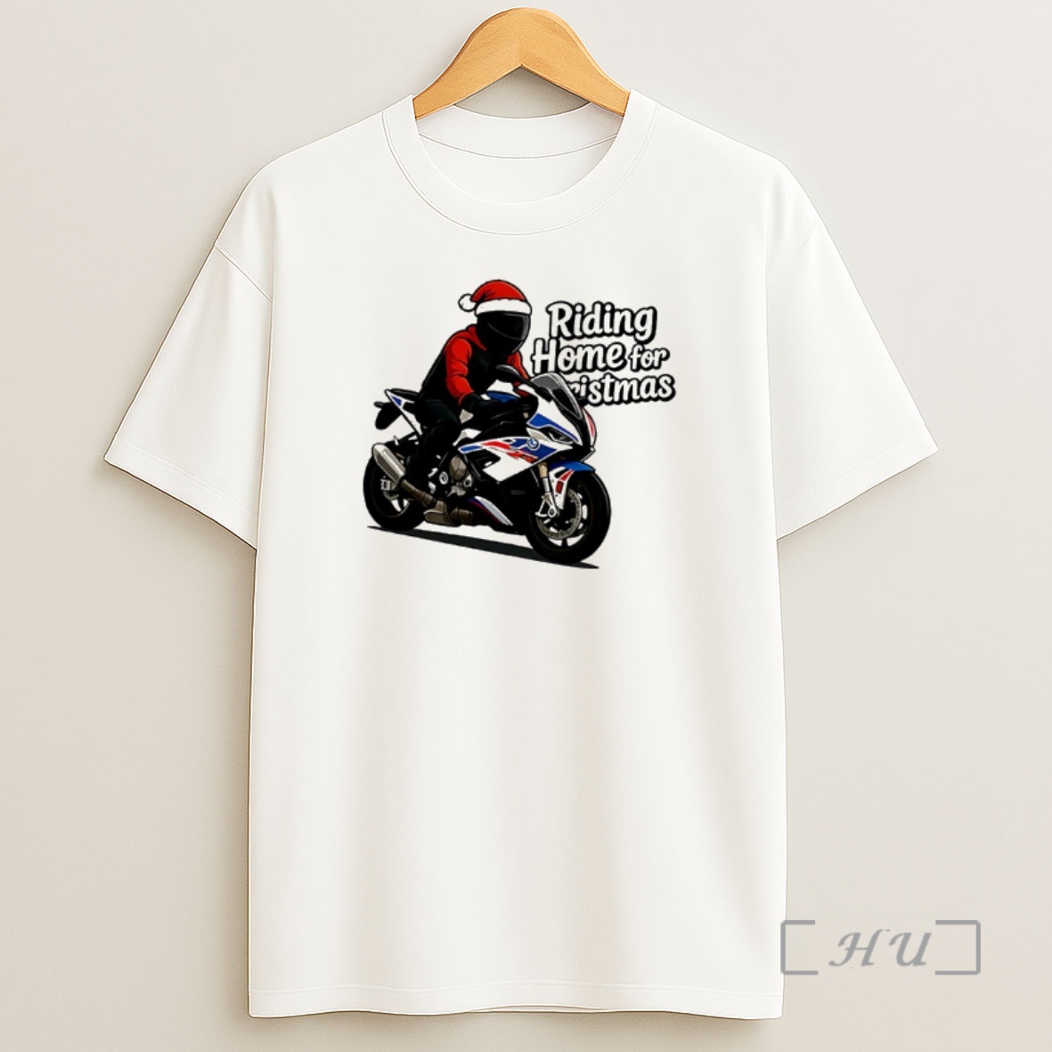 Officials Riding Home For Christmas Bmw S1000rr Ugly Shirt Sweatshirt Tee