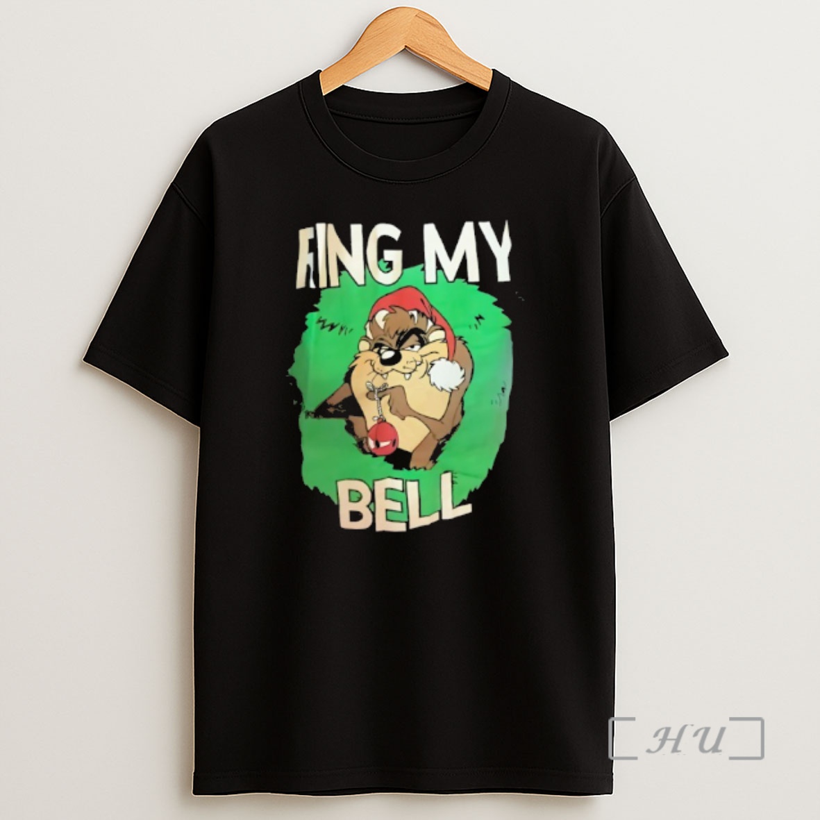 Officials Ring My Bell Looney Tunes Tasmanian Devil Christmas Shirt Sweatshirt Tee