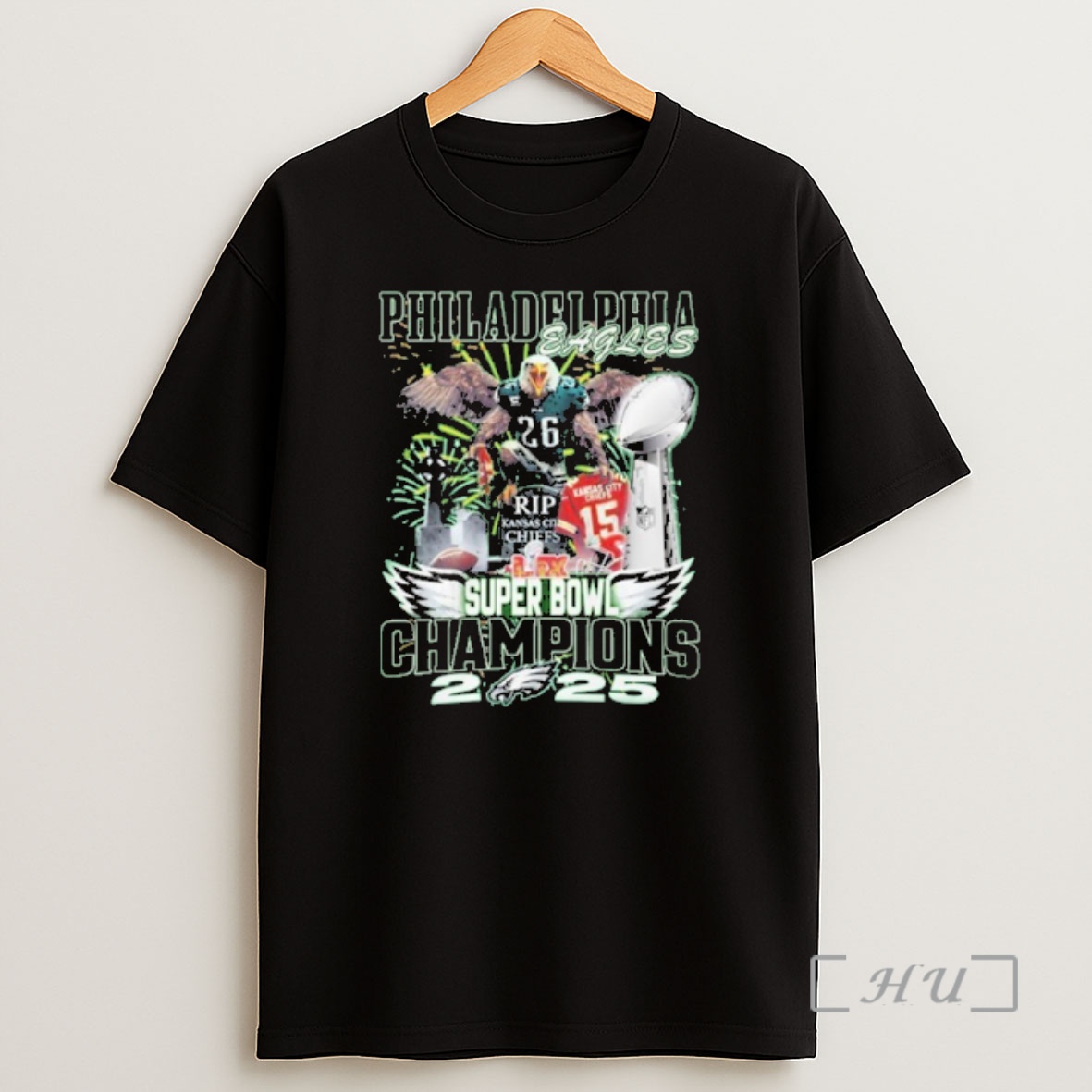 Officials Rip Kansas City Chiefs Eagles Super Bowl Champions 2025 Shirt Sweatshirt Tee