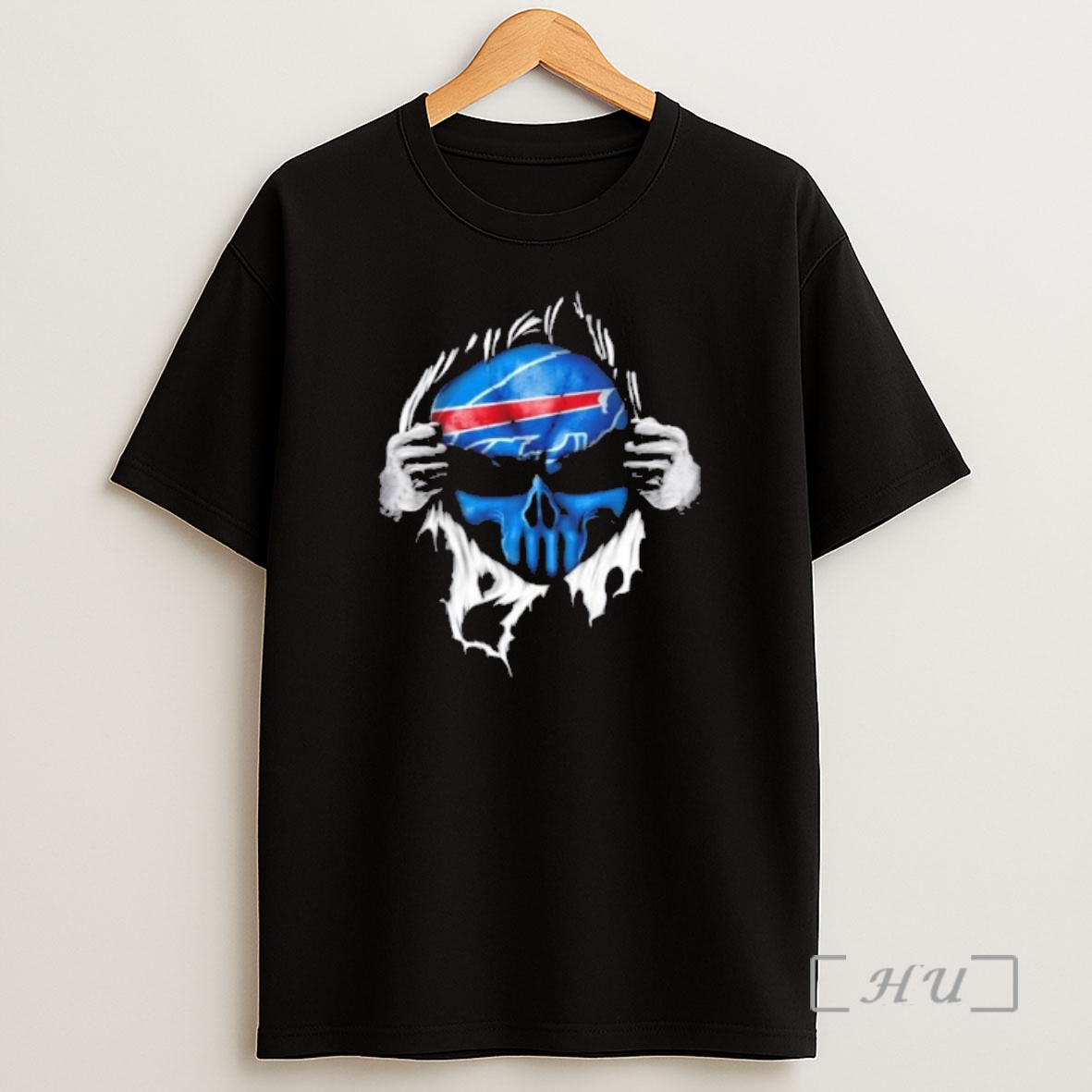 Officials Ripped From The Chest Skull Deep Buffalo Bills Till The Grave Shirt Sweatshirt Tee