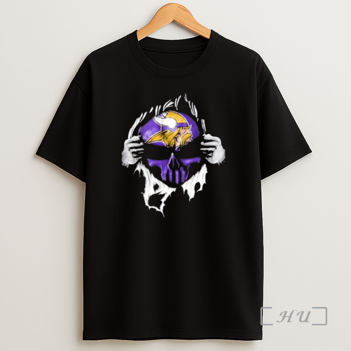 Officials Ripped From The Chest Skull Deep Minnesota Vikings Till The Grave Shirt Sweatshirt Tee