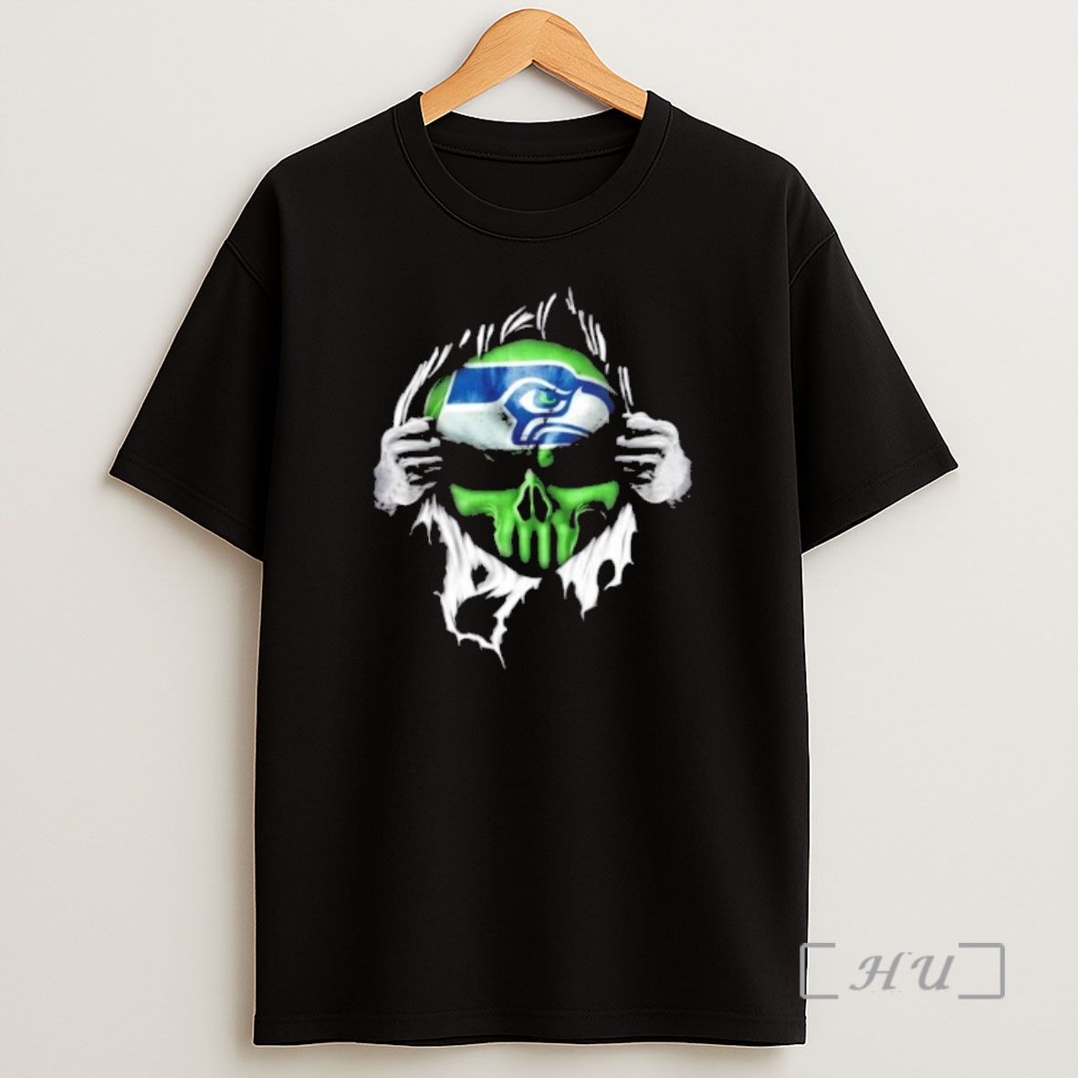 Officials Ripped From The Chest Skull Deep Seattle Seahawks Till The Grave Shirt Sweatshirt Tee