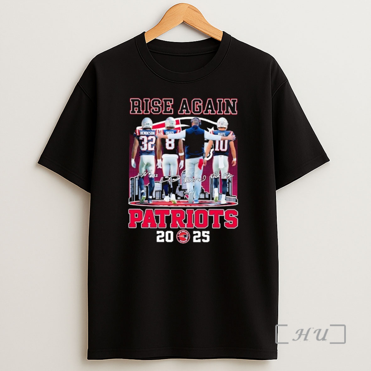 Officials Rise Again Patriots 2025 Team Players Premium Shirt Sweatshirt Tee