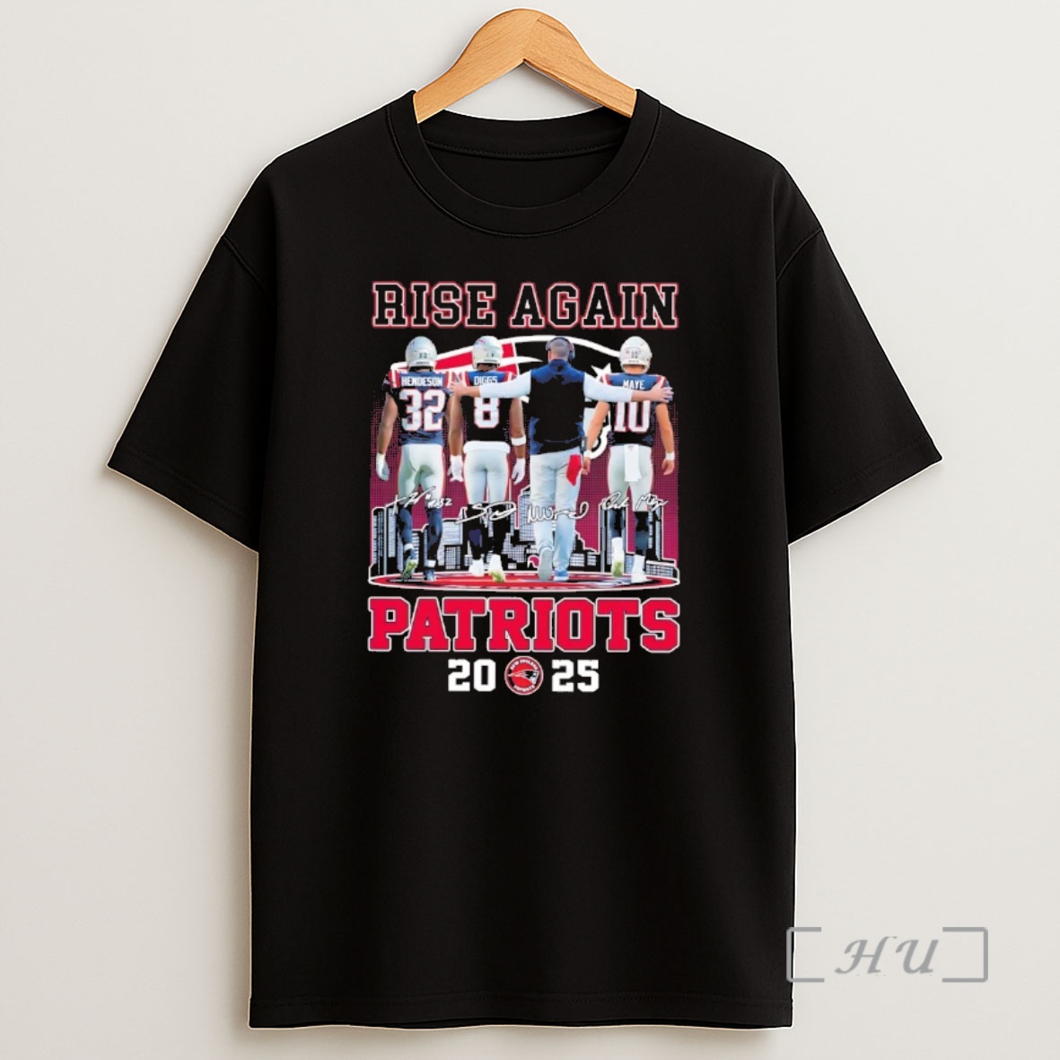 Officials Rise Again Patriots 2025 Team Players Chriast Premium Shirt Sweatshirt Tee