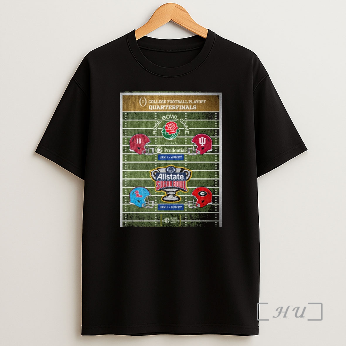 Officials Road To The Championship Catch The Rose Bowl And Allstate Sugar Bowl Quarterfinals This Jan 1st Shirt Sweatshirt Tee