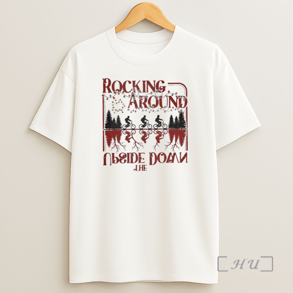 Officials Rocking Around The Upside Down Tv Show Stranger Things Shirt Sweatshirt Tee