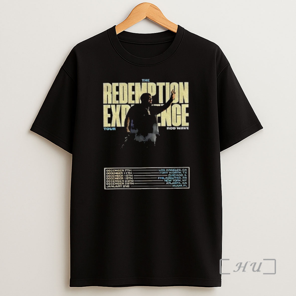 Officials Rod Wave The Redemption Experience World Tour 2025 Shirt Sweatshirt Tee