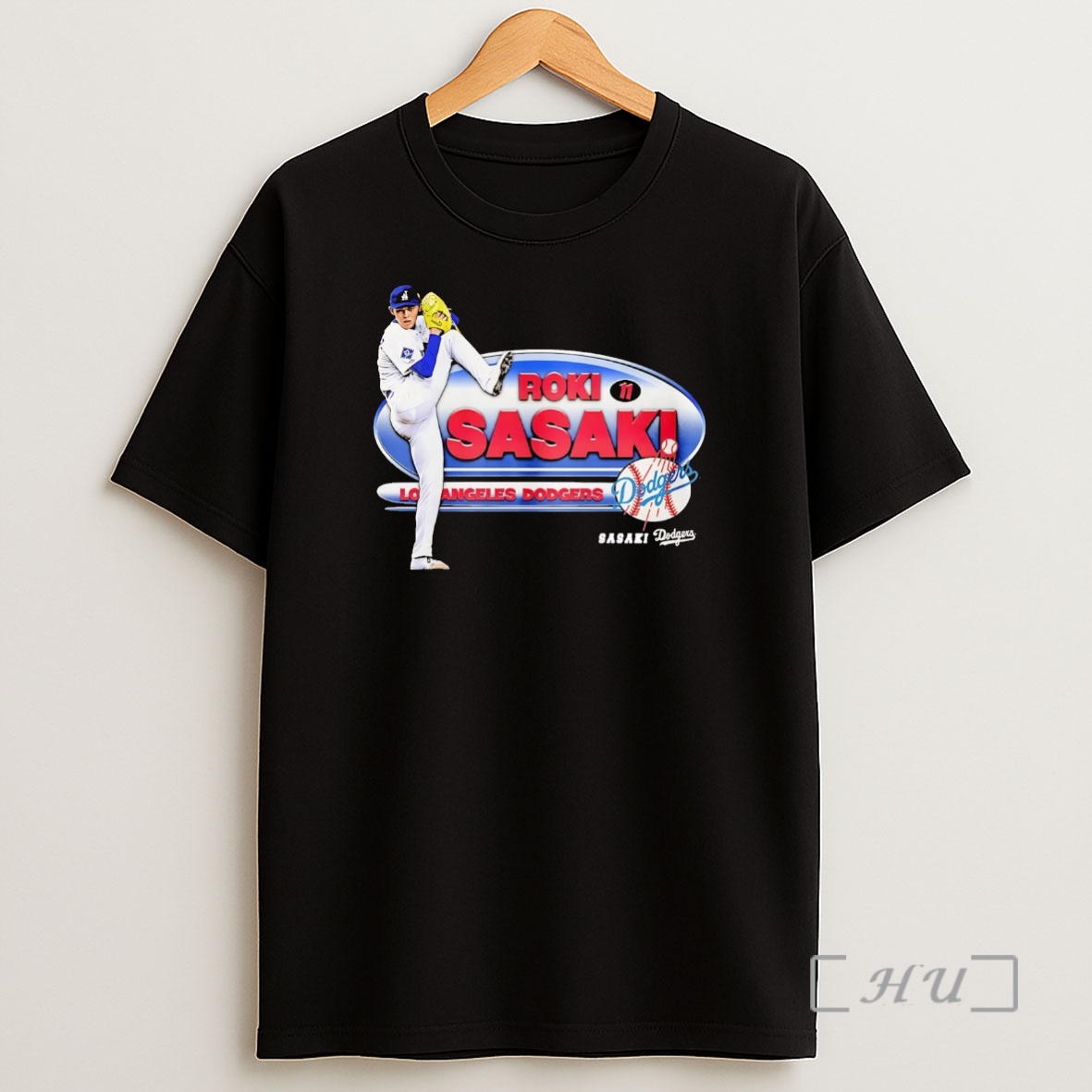 Officials Roki Sasaki Starting Pitcher Los Angeles Dodgers Premium Shirt Sweatshirt Tee