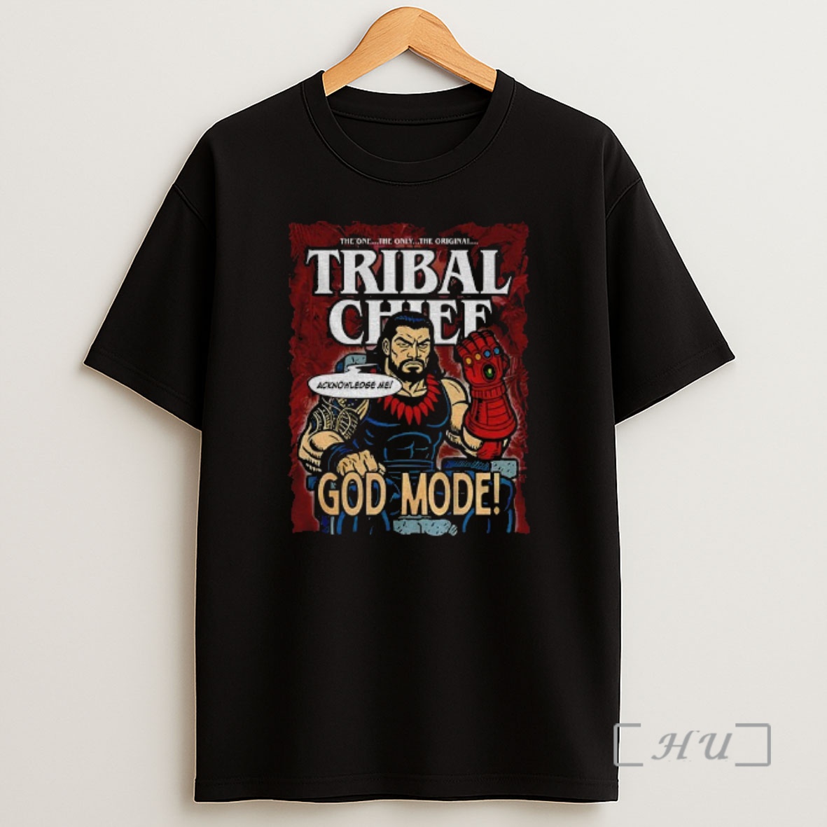 Officials Roman Reigns Comic Book Wwe Wrestling Tribal Chief God Mode Shirt Sweatshirt Tee