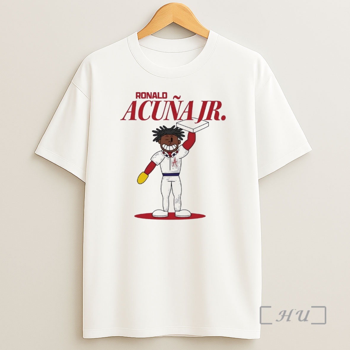 Officials Ronald Acuna Jr Cartoon Atlanta Braves Christmas Premium Shirt Sweatshirt Tee