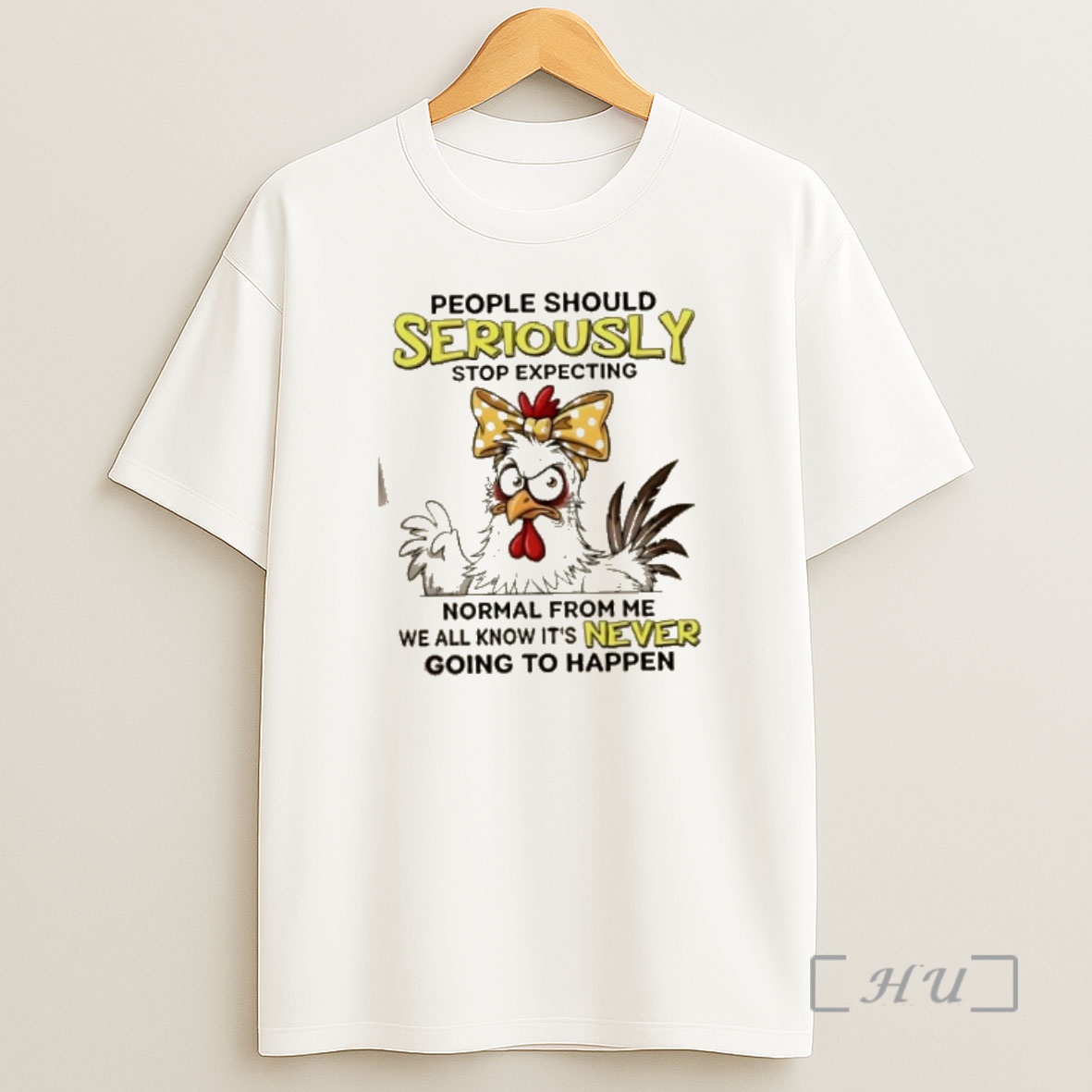 Officials Rooster People Should Seriously Stop Expecting Normal From Me We All Know Its Never Going To Happen Shirt Sweatshirt Tee