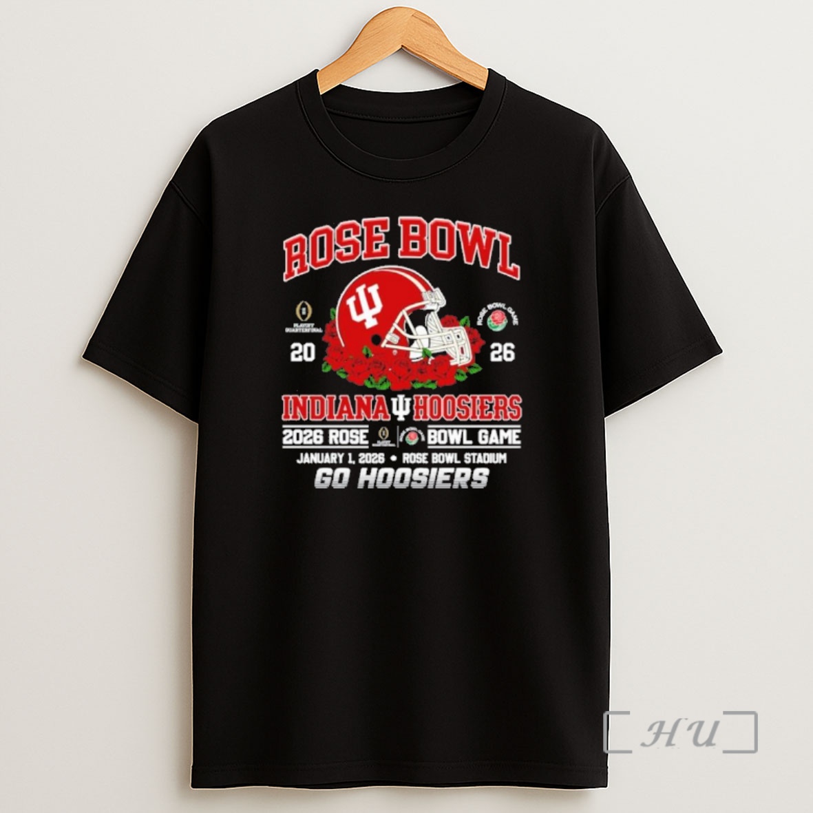 Officials Rose Bowl Indiana Hoosiers January 1 2026 Go Hoosiers Shirt Sweatshirt Tee