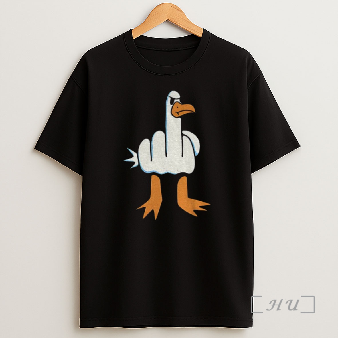 Officials Rude Seagull Middle Finger Funny Shirt Sweatshirt Tee