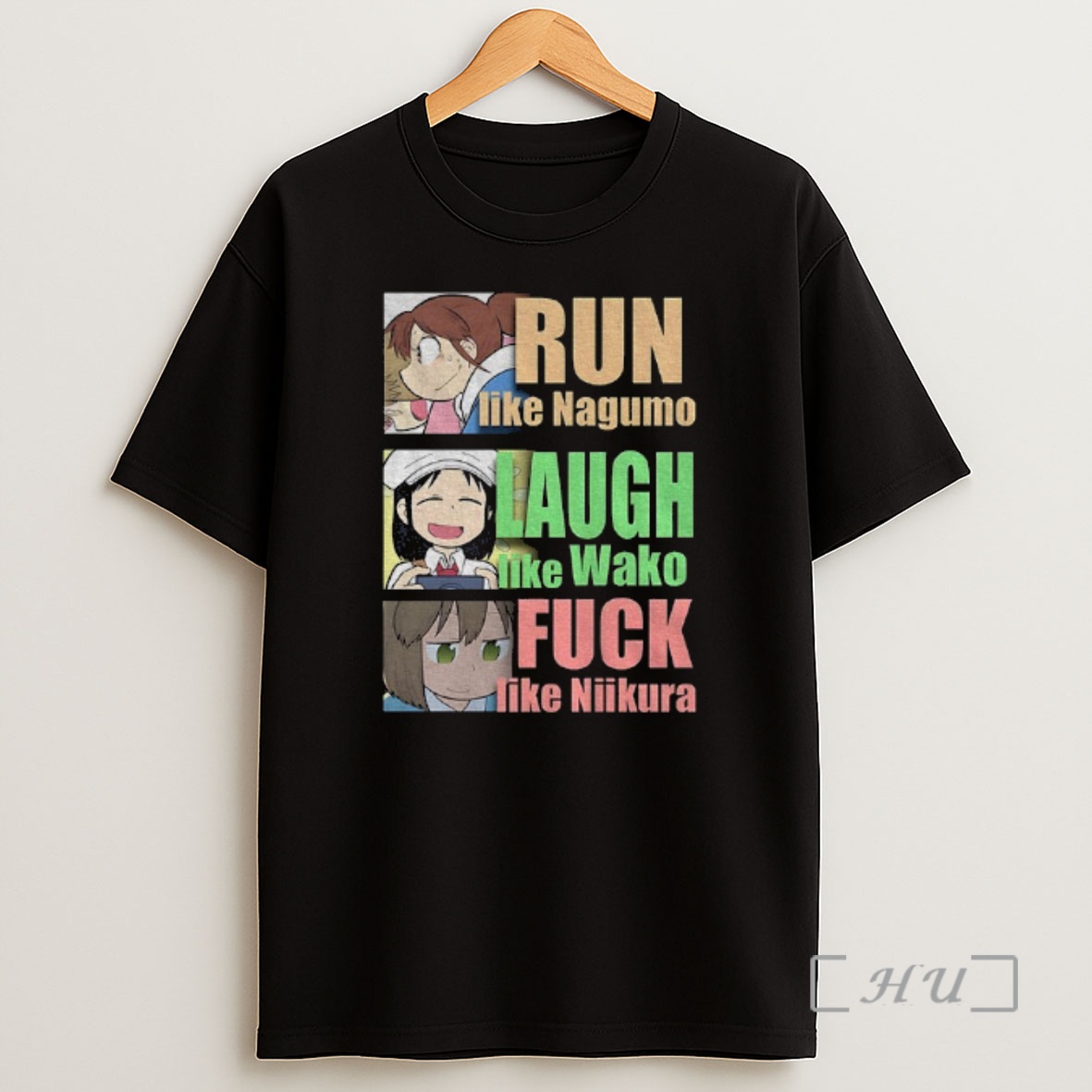 Officials Run Like Nagumo Laugh Like Wako Fuck Like Niikura Cartoon Shirt Sweatshirt Tee