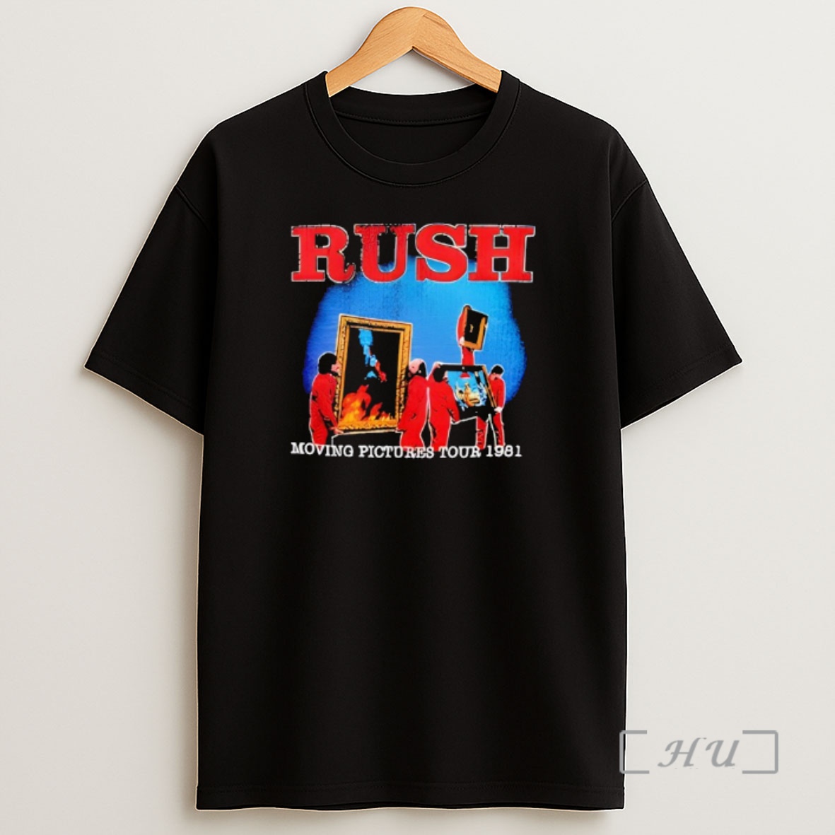 Officials Rush Moving Pictures 1981 Tour Shirt Sweatshirt Tee