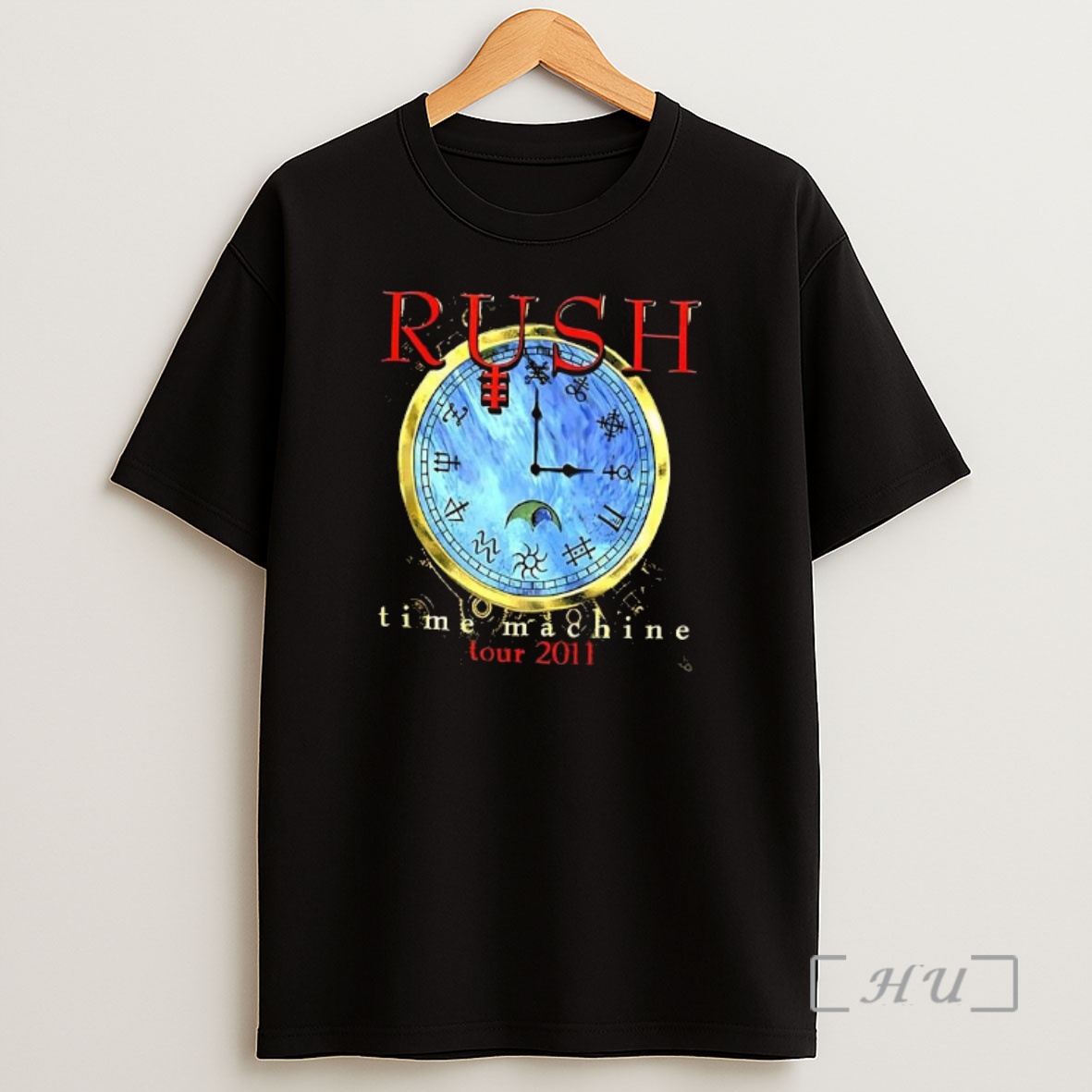 Officials Rush Time Machine Tour 2011 Clock Shirt Sweatshirt Tee