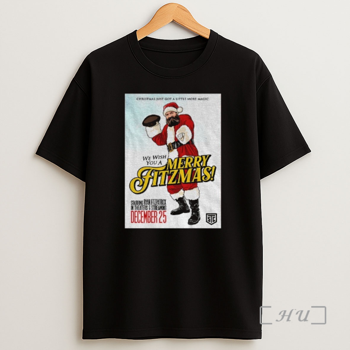 Officials Ryan Fitzpatrick We Wish You A Merry Fitzmas Movie Christmas Shirt Sweatshirt Tee