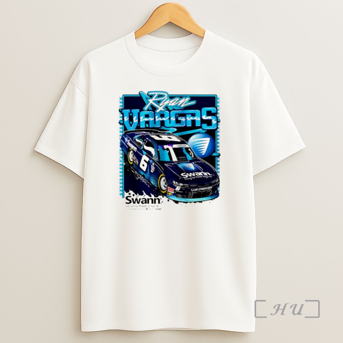 Officials Ryan Vargas Racing Car Swann Security Made Smarter Shirt Sweatshirt Tee