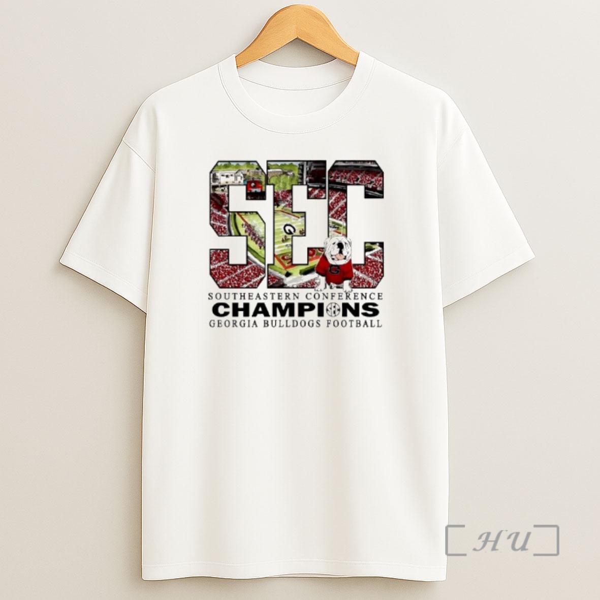 Officials Sec Southeastern Conference Champions Georgia Bulldogs Football Mascot Shirt Sweatshirt Tee