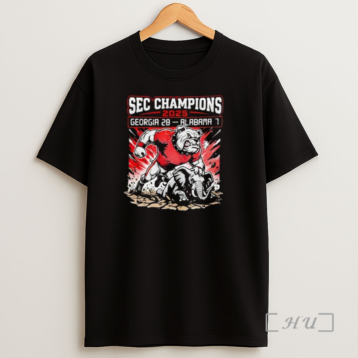 Officials Sec Championship 2025 Georgia Bulldogs 28 Alabama Crimson Tide 2 Mascot Shirt Sweatshirt Tee