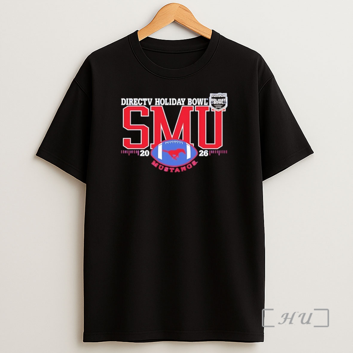 Officials Smu Mustangs 2026 Directv Holiday Bowl Football Christmas Shirt Sweatshirt Tee