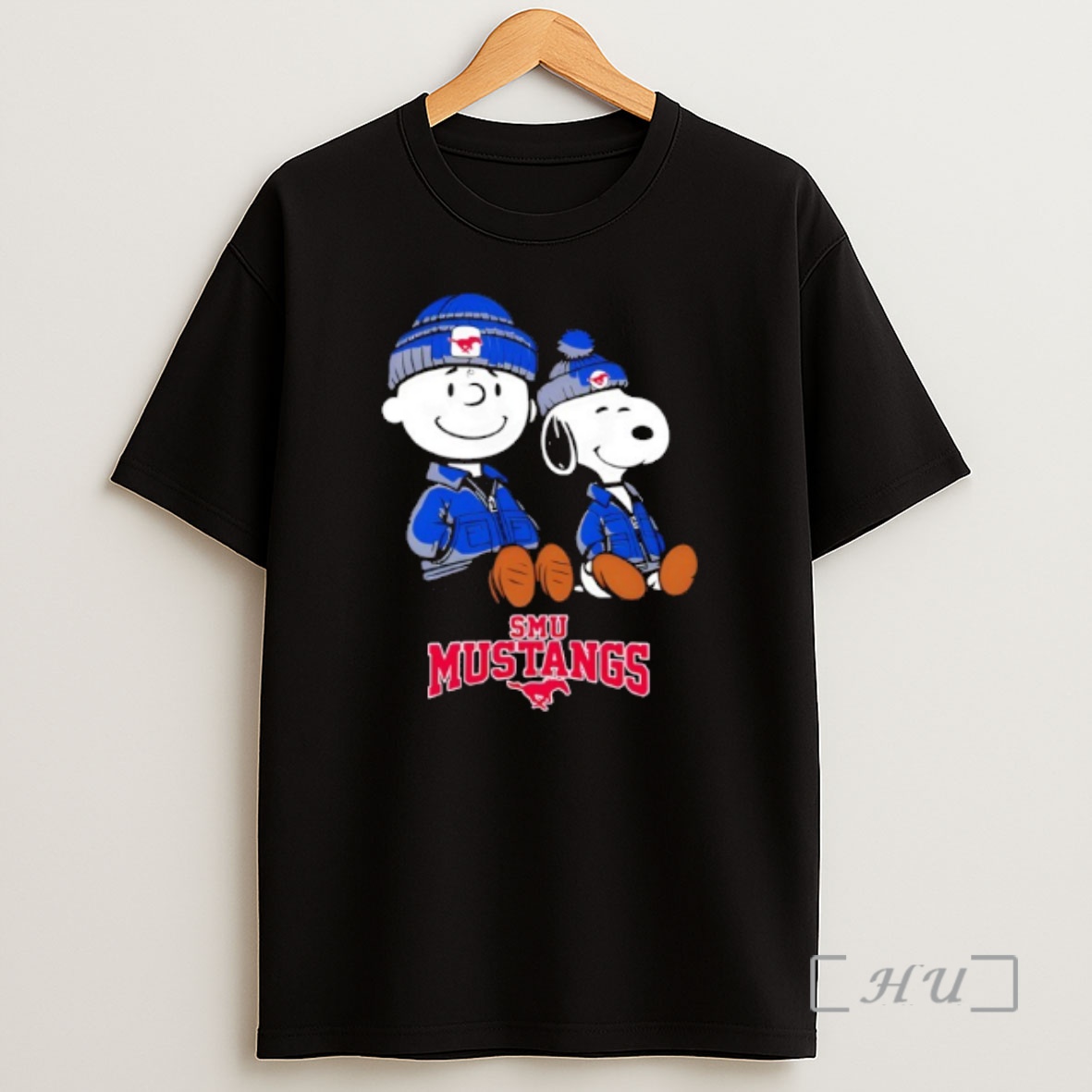 Officials Smu Mustangs X Snoopy And Charlie Brown Shirt Sweatshirt Tee