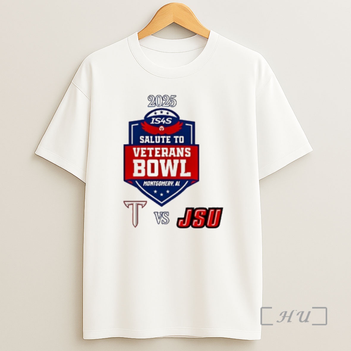 Officials Salute To Veterans Bowl 2025 Troy Vs Jacksonville State Shirt Sweatshirt Tee