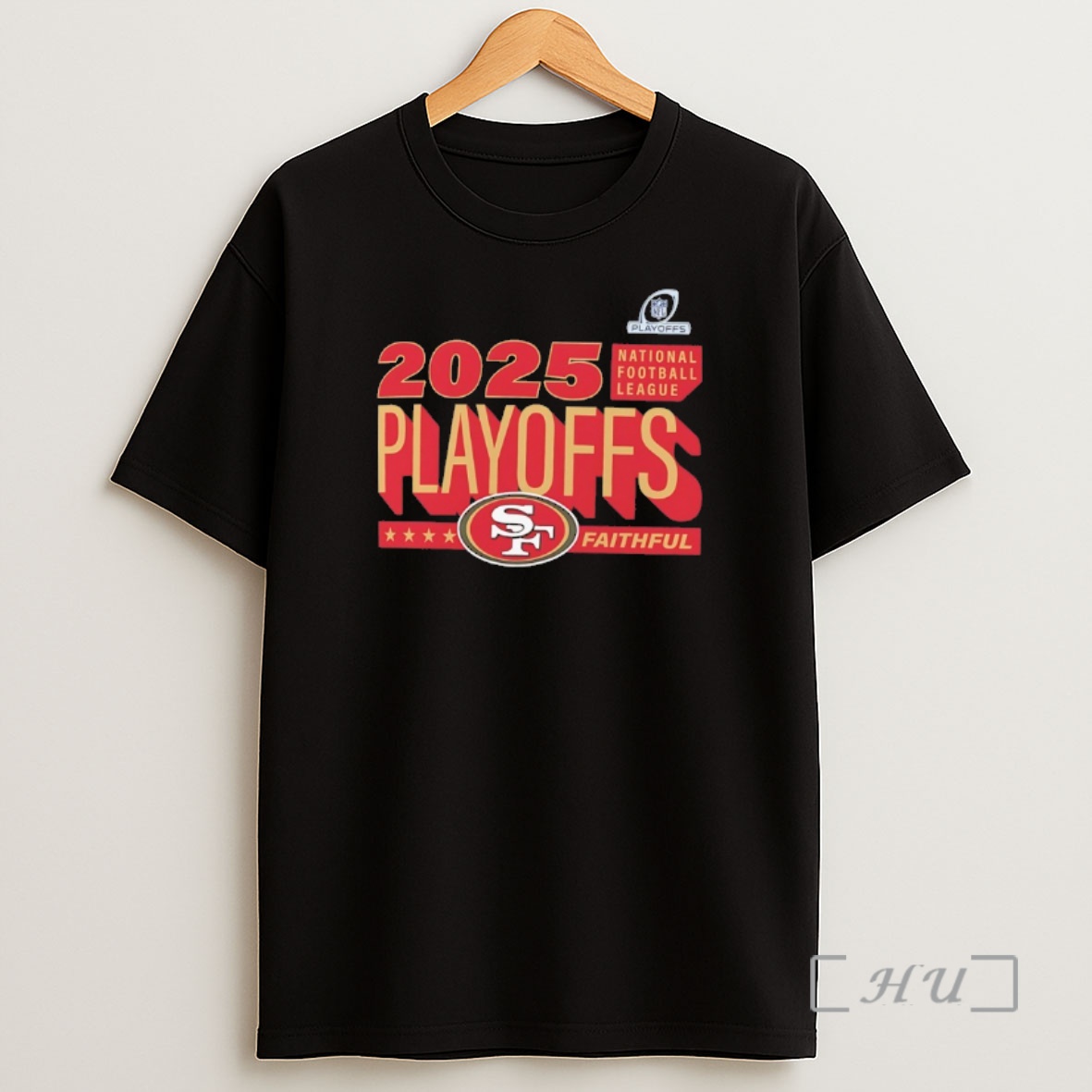 Officials San Francisco 49ers 2025 Nfl Playoffs Ready Faithful Shirt Sweatshirt Tee