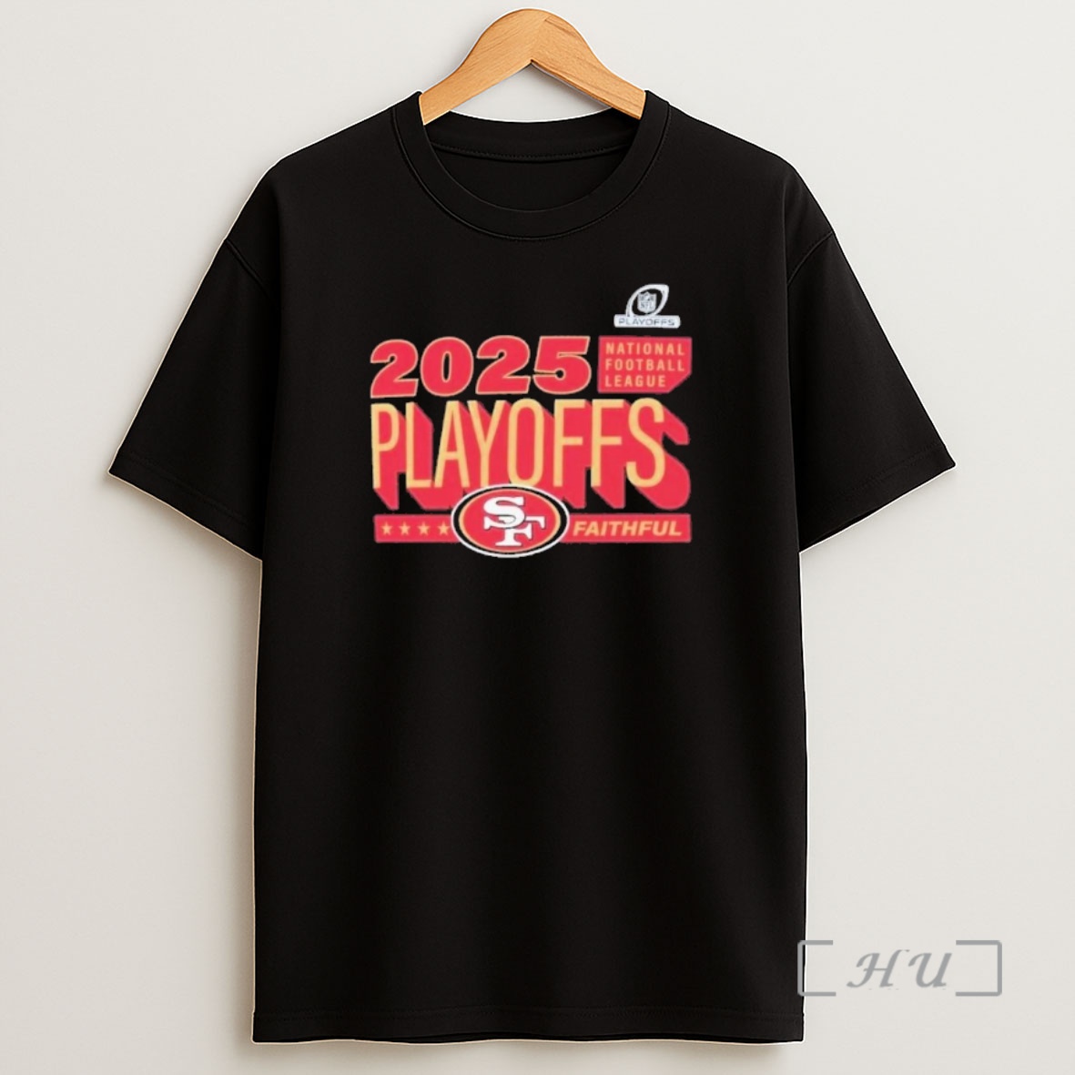 Officials San Francisco 49ers Faithful 2025 Nfl Playoffs Ready Shirt Sweatshirt Tee