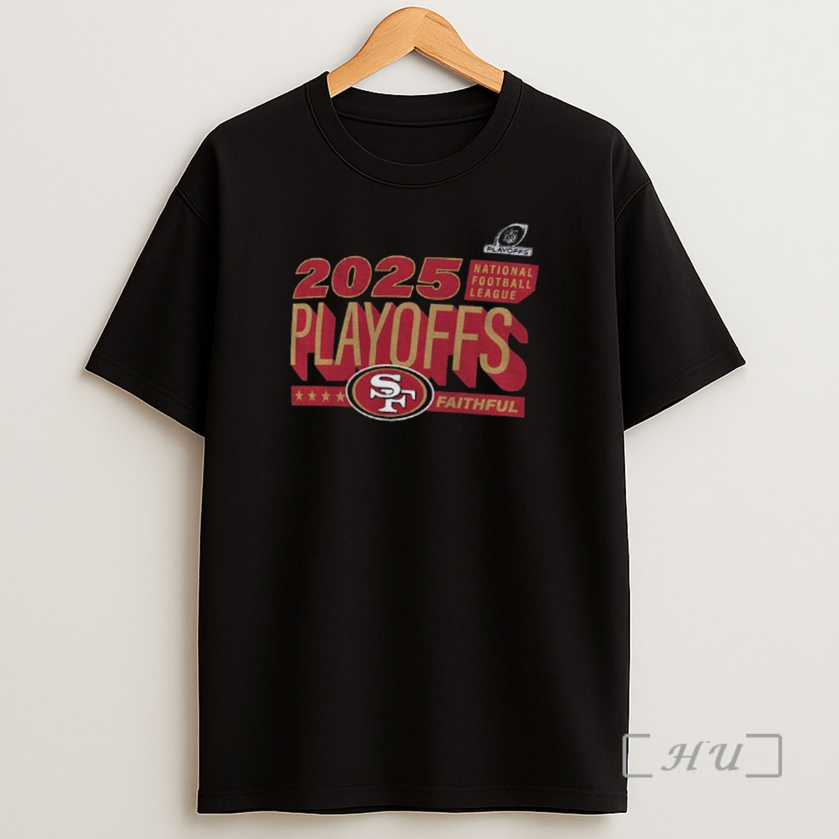 Officials San Francisco 49ers Football 2025 Nfl Playoffs Faithful Shirt Sweatshirt Tee