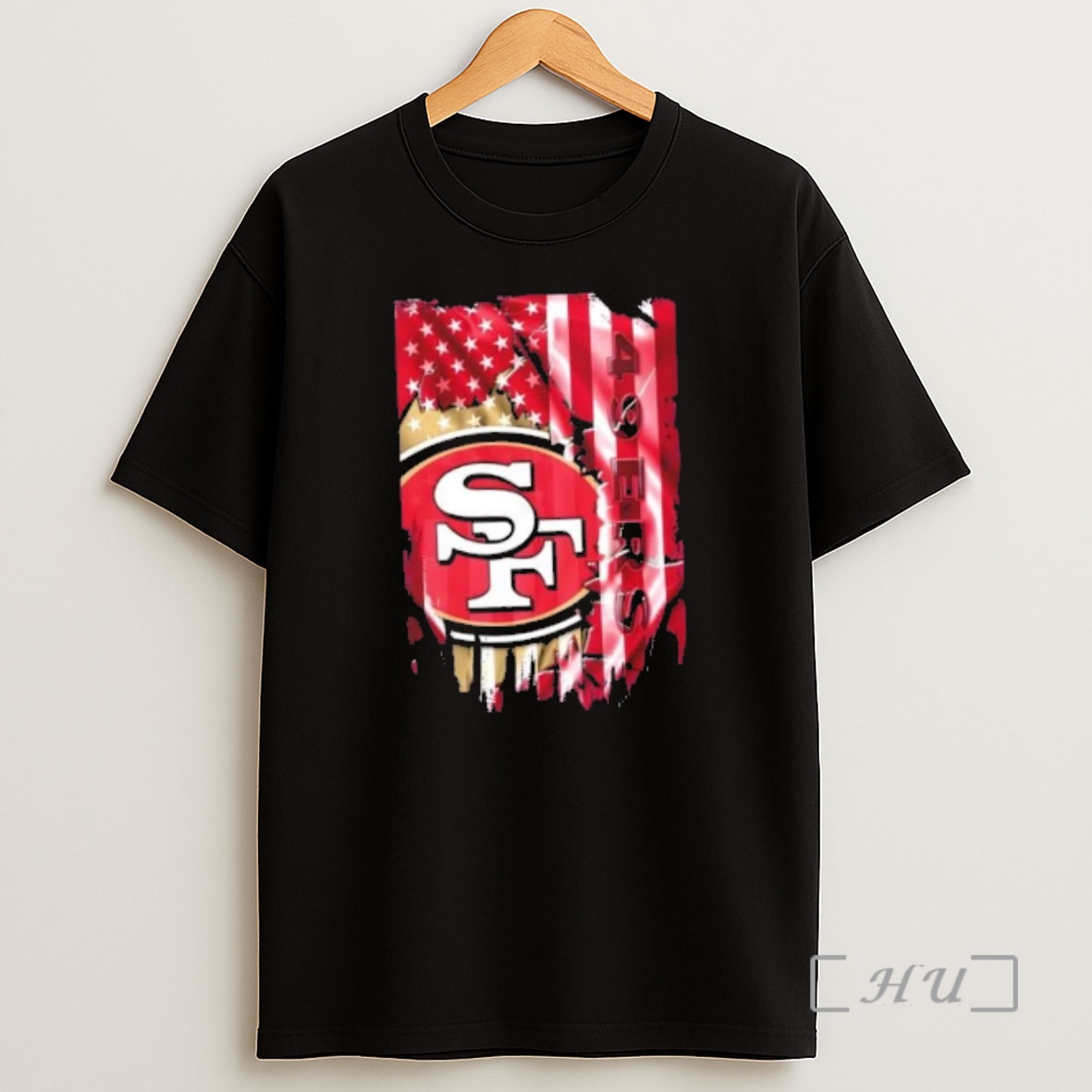 Officials San Francisco 49ers Football X American Flag Shirt Sweatshirt Tee