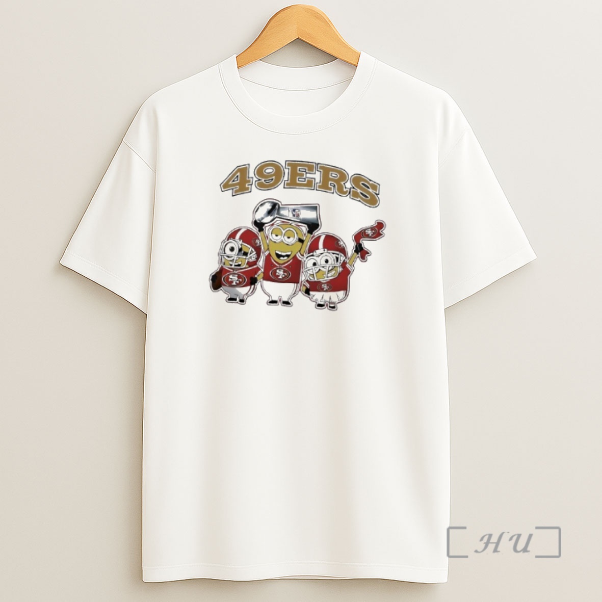 Officials San Francisco 49ers Minions Celebrate Football Shirt Sweatshirt Tee